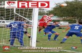 RED: Matchday Magazine of Cambridge Football Club (April 16, 2016)