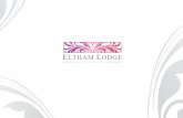 Eltham Lodge wedding brochure