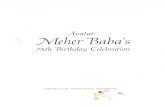 Avatar Meher Baba's 75th Birthday Celebration 1969