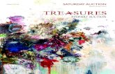 TREASURES FINE ART Saturday Auction