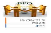 Bpo companies in pakistan