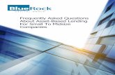 Frequently asked questions about asset based lending for small to midsize companies