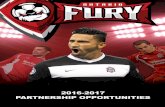 Ontario Fury Partnership Opportunities 2016-2017