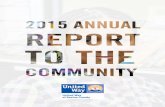2015 United Way of Racine County Annual Report
