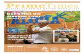 June-July edition of the Prime Time Newsletter