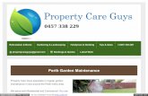 Propertycareguys com au garden landscape perth garden mainte