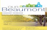 Beaumont 2nd Community Workshop June 22