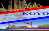 KOYO IMPORT, EXPORT & MANUFACTURING CO.,LTD