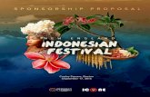 New England Indonesian Festival 2016 - Proposal