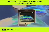NYU Dining Guide 2016-2017