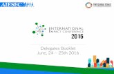 International Impact Conference Final Delegates Booklet