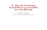 Real estate insiders guide to selling