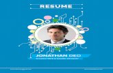 Resume booklet template Designe