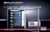 LCU DX - Efficient cooling with no loss of space