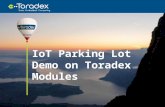 IoT Parking Lot Demo on Toradex Modules
