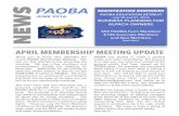 OLD--PAOBA newsletter June 2016