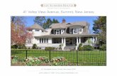 41 Valley View Avenue, Summit,  NJ - LSR Listing