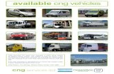 CNG Services - Available vehicles