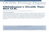 Oklahoma's Death Tax Not O.K.