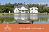 5668 Maybank Hwy, Wadmalaw, SC - Listed by Luxury Simplified Real Estate, Charleston SC