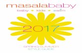 Masalababy and Kids Spring Summer 2017 Style Guide