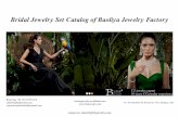 Baoliya factory bridal cz jewelry set catalog