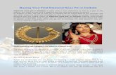 Buying Your First Diamond Nose Pin in Kolkata