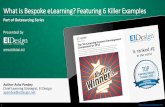 What is Bespoke eLearning Featuring 6 Killer Examples - EI Design