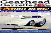 Gearhead Gazzette Hot News Vol 16 Issue 28 July 14 - 20