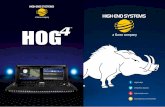 High End Systems HOG4 Brochure 2016
