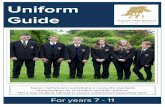 TUPTON HALL SCHOOL - Uniform Guide