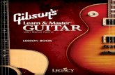 Gibson Learn and Master Guitar Lesson Book