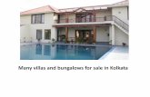 Many villas and bungalows for sale in Kolkata