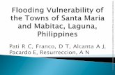 Flooding Vulnerability of the Towns of Mabitac, and Santa Maria ...