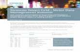 Siemens Smart Grid - Meter Data Management Summit