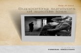 Supporting survivors of suicide loss