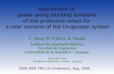 Assessment of power swing blocking functions of line protective ...