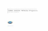 SBE 2020: White Papers