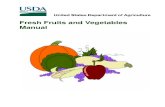 Fresh Fruits and Vegetables Manual