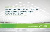 USER GUIDE FootPrints v. 11.6: Enhancements Overview