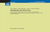 Sedang dictionary Từ-điển Xơ-đăng-Anh-Việt-Pháp