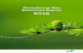 Releases Greenhouse Gas Emisions Report