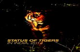 Status of Tigers in India, 2014