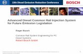 Advanced Diesel Common Rail Injection System for Future Emission ...