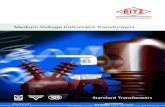 Medium Voltage Instrument Transformers - Standard