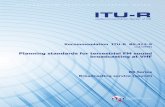 RECOMMENDATION ITU-R BS.412-9* - Planning standards for ...