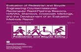 Evaluation of Pedestrian and Bicycle Engineering Countermeasures ...