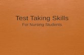 Test Taking Skills - NBNA.org