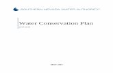 SNWA Water Conservation Plan, 2014-2018
