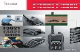 VHF AND UHF TRANSCEIVERS